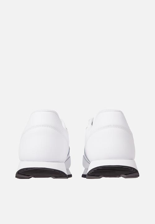 Tommy Hilfiger - Leather runner tjm ess - white