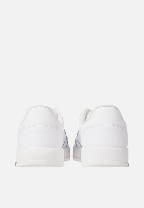 Tommy Hilfiger - Basket leather tjm ess - white