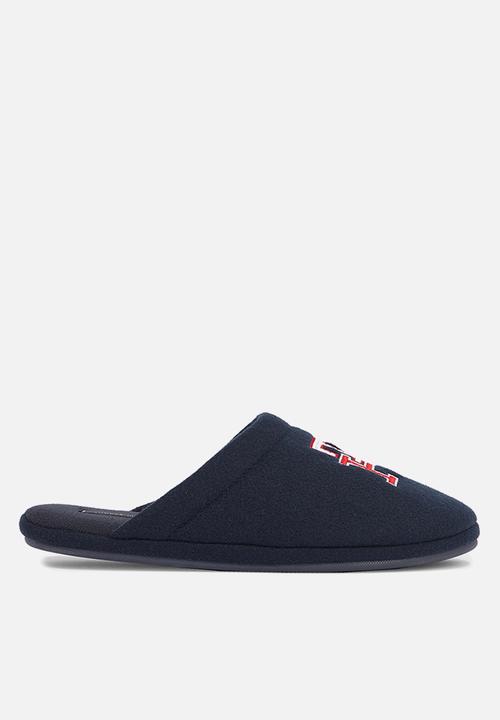 Tommy Hilfiger - Th raised embroidery homeslipper - desert sky