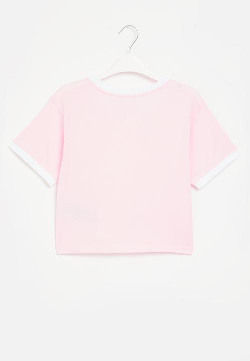 Nike - Nkg swoosh ringer tee - pink foam
