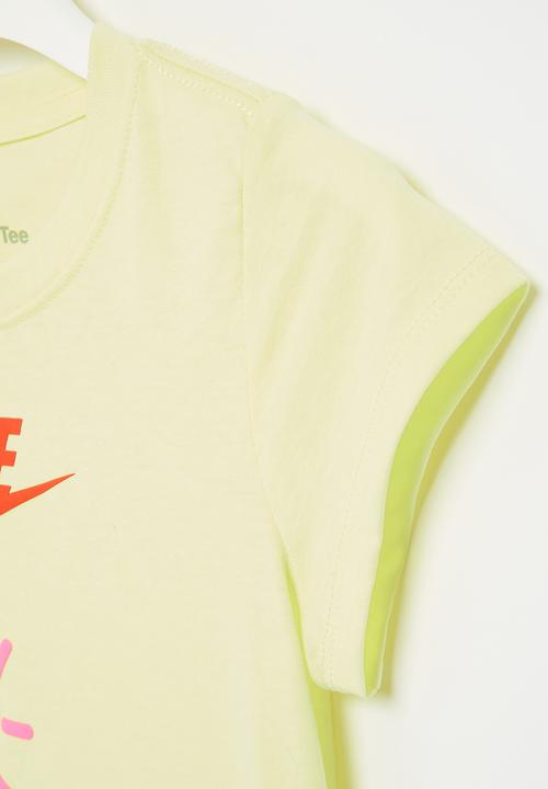 Nike - Nkg love icon stack tee - citron tint