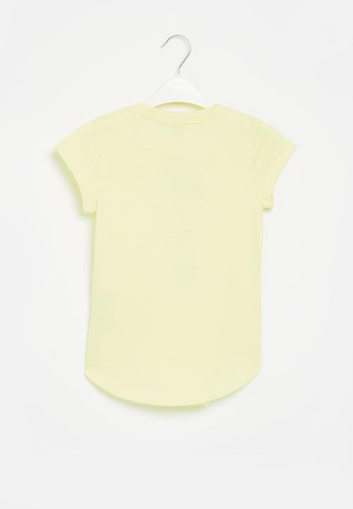 Nike - Nkg love icon stack tee - citron tint