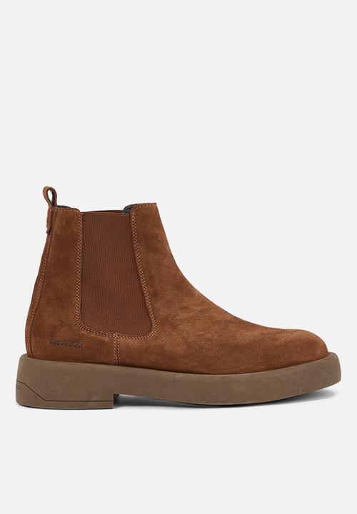 Tommy Hilfiger - Fashion hilfiger suede chelsea - rockefeller brown
