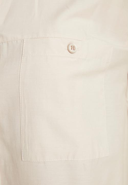 Trendyol - Modest puff sleeve shirt - powder pink