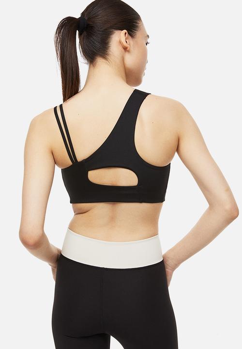 H&M - Drymove™ light support sports bra - black