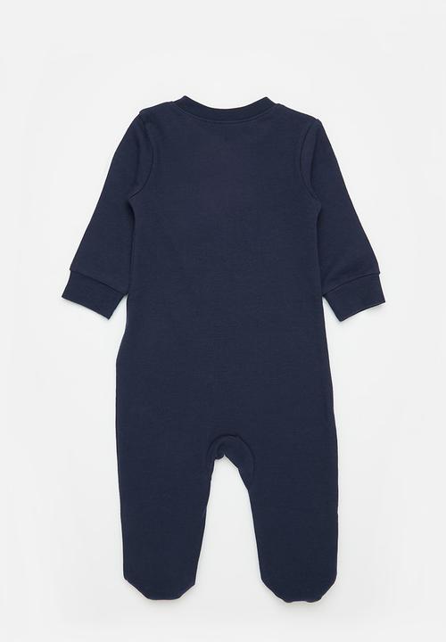 Nike - Nkn essentials footed coverall - midnight navy
