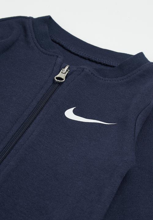 Nike - Nkn essentials footed coverall - midnight navy