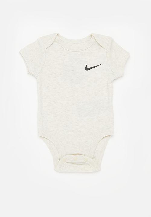 Nike - Nkn mini me 3 pack bodysuit - mica green heather