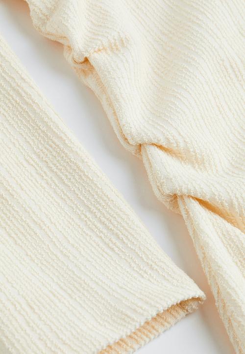 H&M - Bouclé dress - light beige