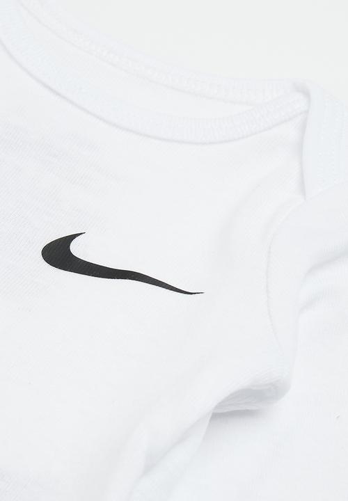 Nike - Nkn essentials 3pk long sleeve bodysuit - dark grey heather