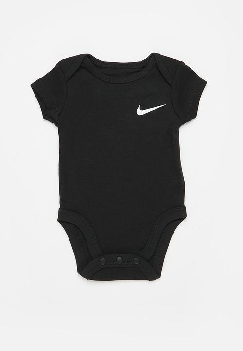 Nike - Nkn mini me 3 pack bodysuit - dk grey heather