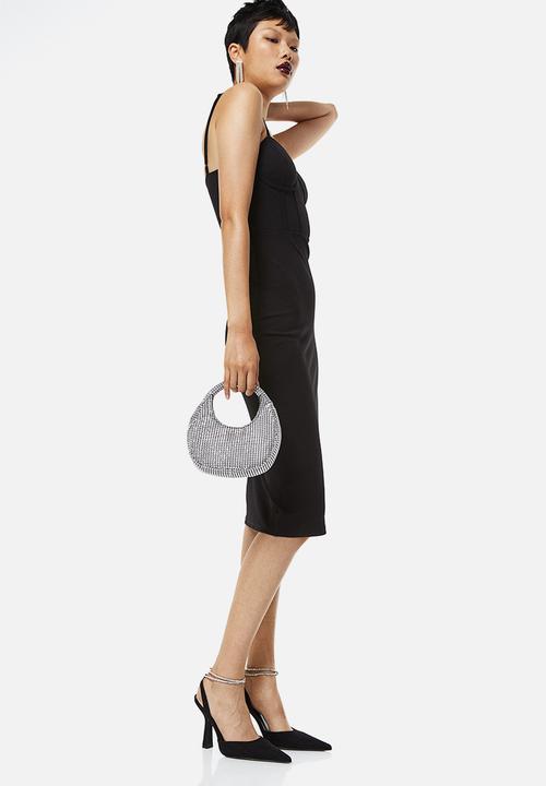 H&M - Jersey bodycon dress - black