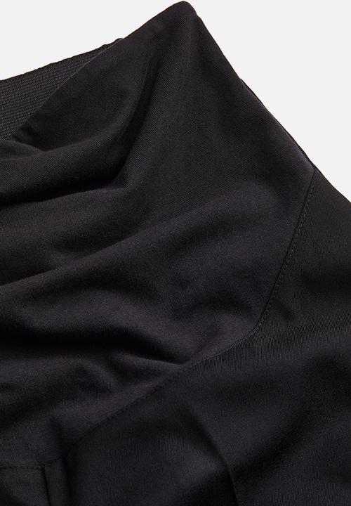 H&M - Mama ankle-length cigarette trousers - black