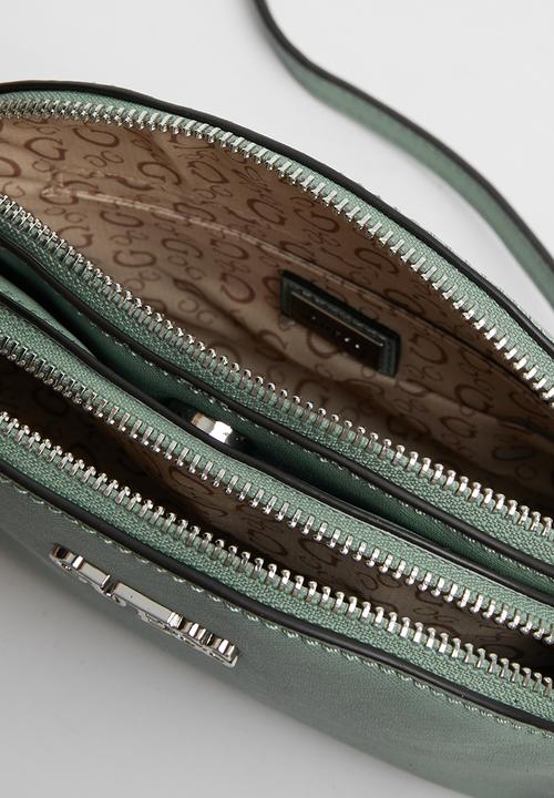 GUESS - Mcclain mini dome crossbody - moss