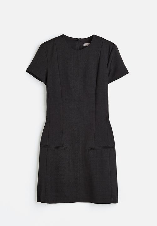 H&M - Short dress - black
