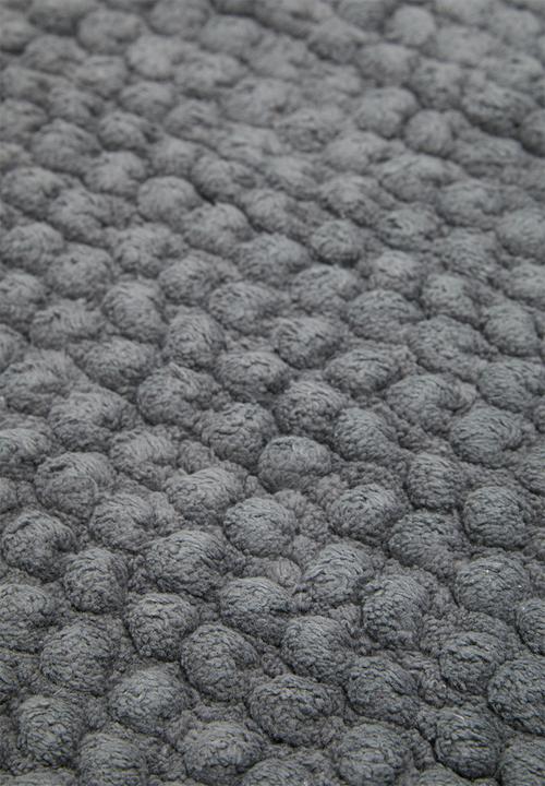 Sixth Floor - Pebble bath mat - charcoal