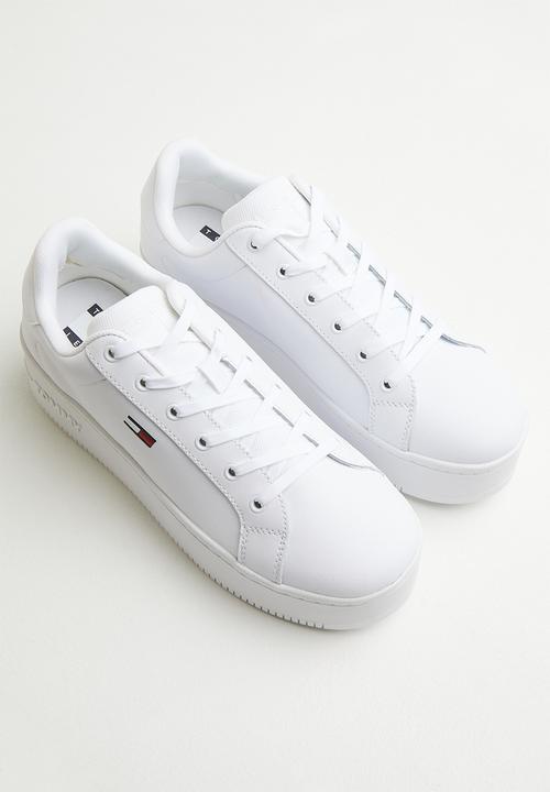 Tommy Hilfiger - Tommy jeans flatform - white