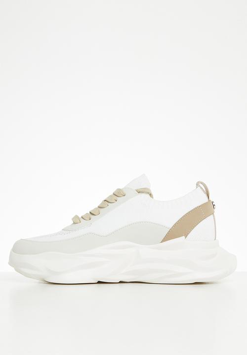 Steve Madden - Crank sneaker - tan/white