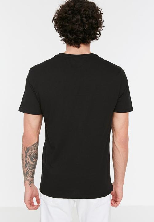 Trendyol - Awakening T-shirt - black