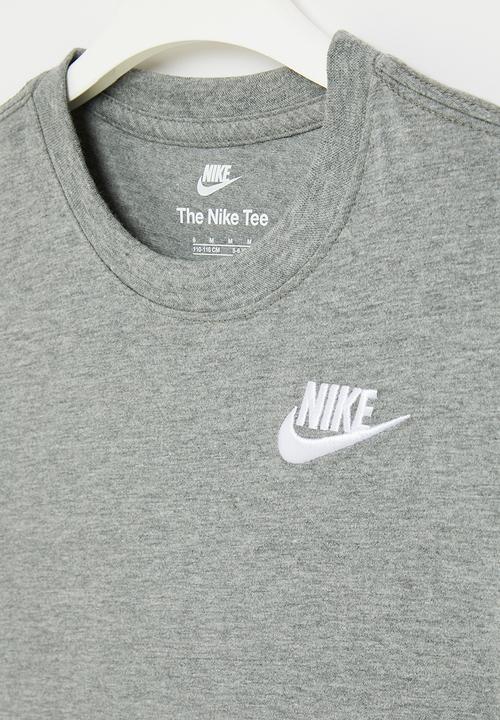 Nike - Nkb nsw embroid futura tee - carbon heather
