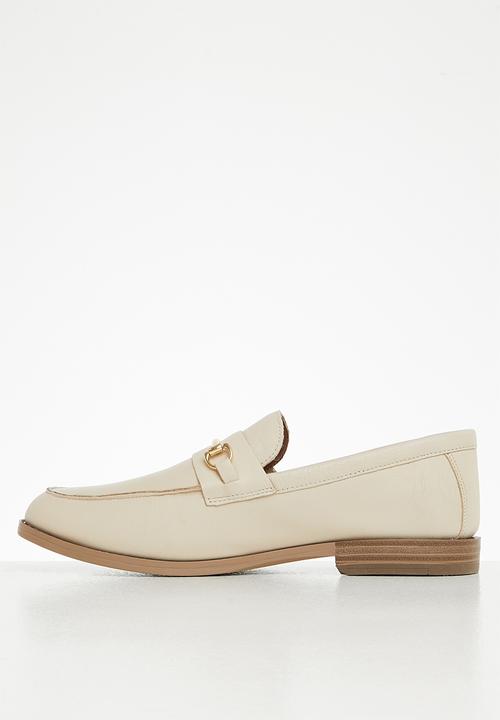 ALDO - Derena leather loafer - other white