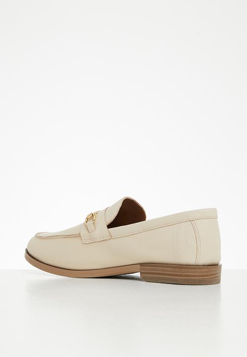 ALDO - Derena leather loafer - other white