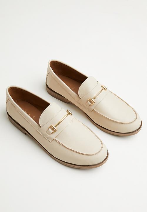 ALDO - Derena leather loafer - other white