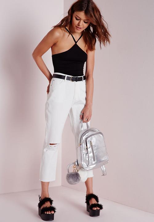 Missguided - Triangle Neckline Bodysuit