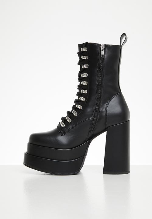 Steve Madden - Clash platform boot - black