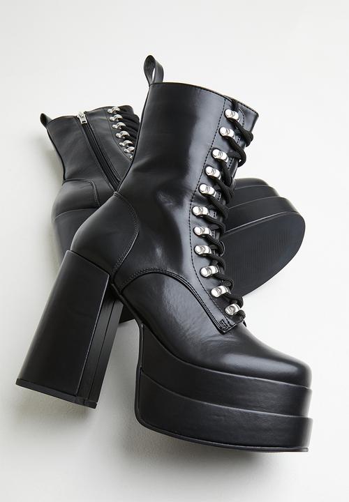 Steve Madden - Clash platform boot - black