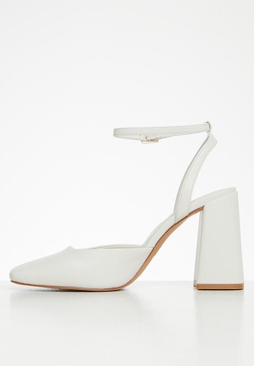 ALDO - Ingenue heel - white/bone