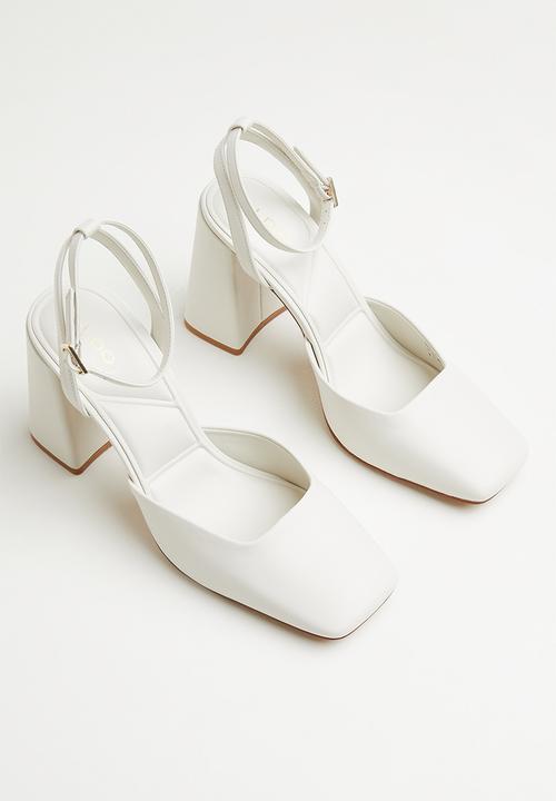ALDO - Ingenue heel - white/bone