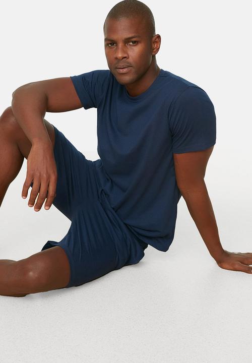 Trendyol - Essential sleep set - navy