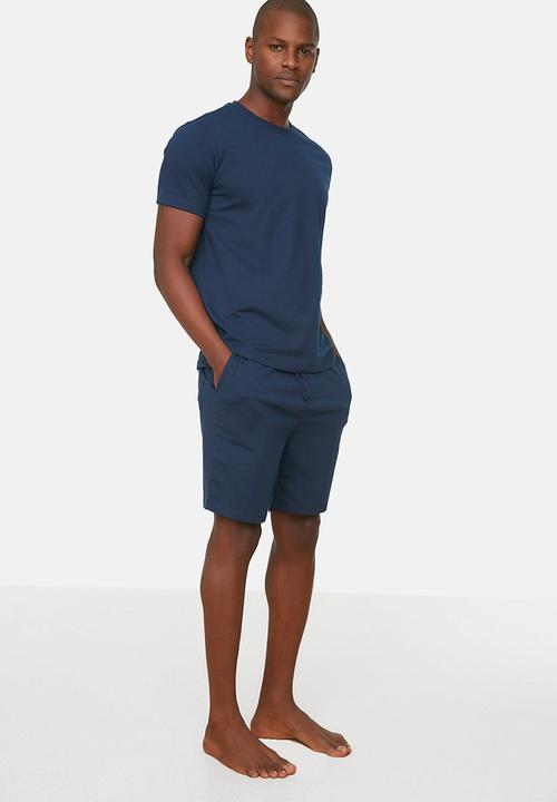 Trendyol - Essential sleep set - navy