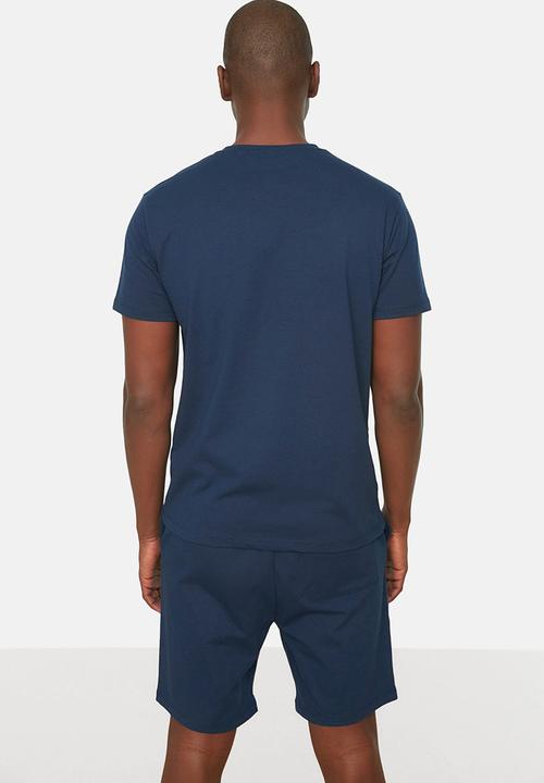 Trendyol - Essential sleep set - navy