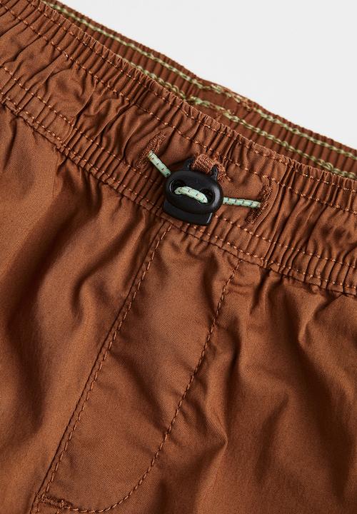 H&M - Lined cargo trousers - brown
