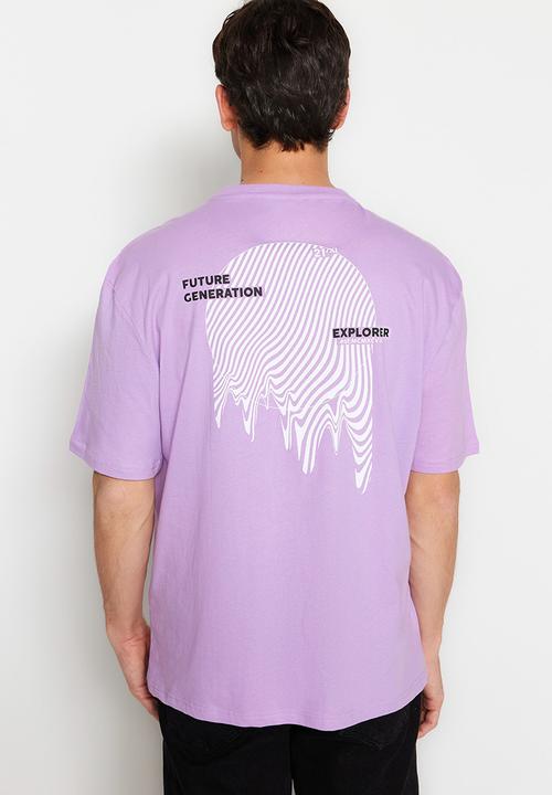 Trendyol - Future generation explorer T-shirt - lilac