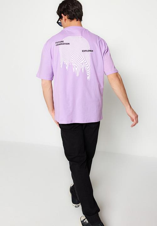 Trendyol - Future generation explorer T-shirt - lilac