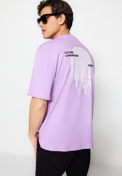Trendyol - Future generation explorer T-shirt - lilac