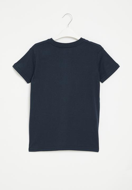 Quiksilver - Corp logo short sleeve boys - navy blazer