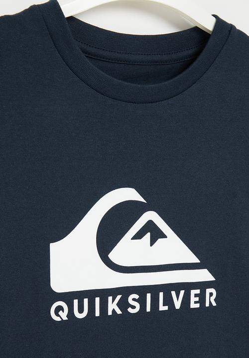 Quiksilver - Corp logo short sleeve boys - navy blazer