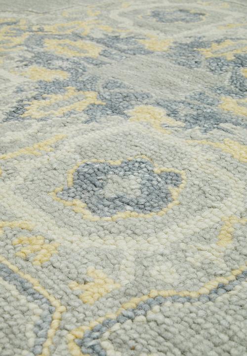 Sixth Floor - Enasta cut loop rug - blue