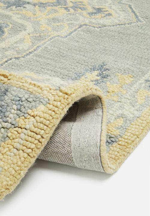 Sixth Floor - Enasta cut loop rug - blue