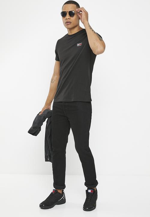 Tommy Hilfiger - Tjm chest logo tee - black