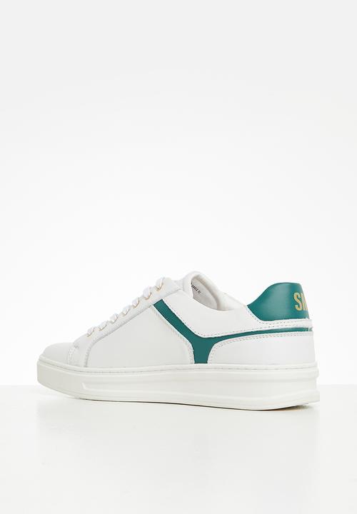 Steve Madden - Mccord leather - white/green