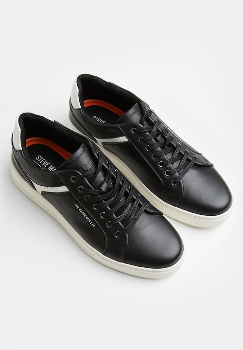 Steve Madden - Mccord leather - black/white