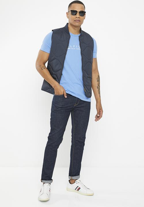Tommy Hilfiger - Hilfiger New York tee - sky cloud