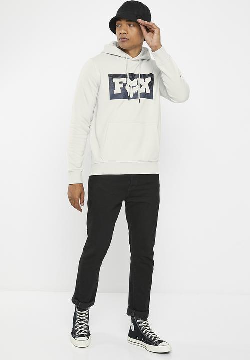 Fox - Nuklr pullover hoody - lt grey