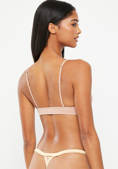 Cotton On - Cassie lace tanga g string brief - evie lace ditsy