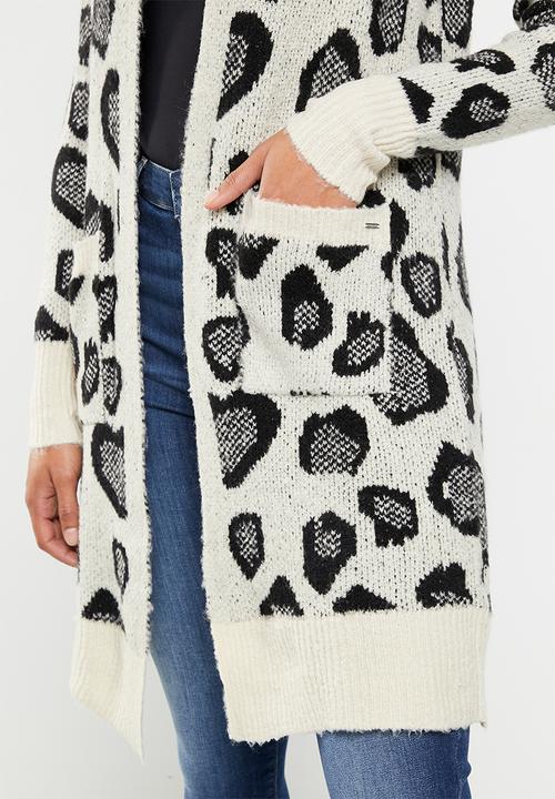 GUESS - Timon duster - grey & black 